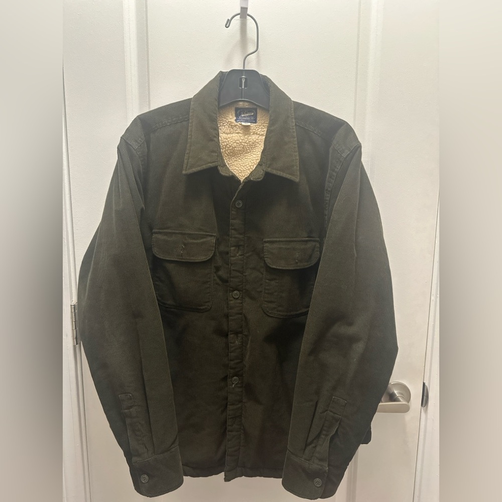 J*Crew Corduroy Sherpa Jakcet